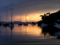 Anchorage in Savu Savu, Fiji